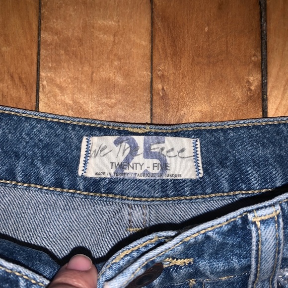 Free people we the free skirt denim - Picture 2 of 5